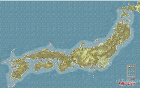 太阁立志传5名胜位置在哪-名胜分布位置介绍