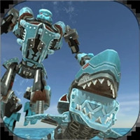 鲨鱼机器人无限金币钻石版下载-鲨鱼机器人2内置无敌mod版